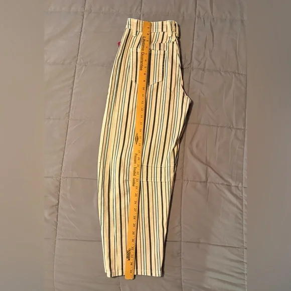 Loveimgs Women's Boyfriend Baggy Barrel Stripe Jeans Size Small (US 4-6) NWT - Picture 17 of 17